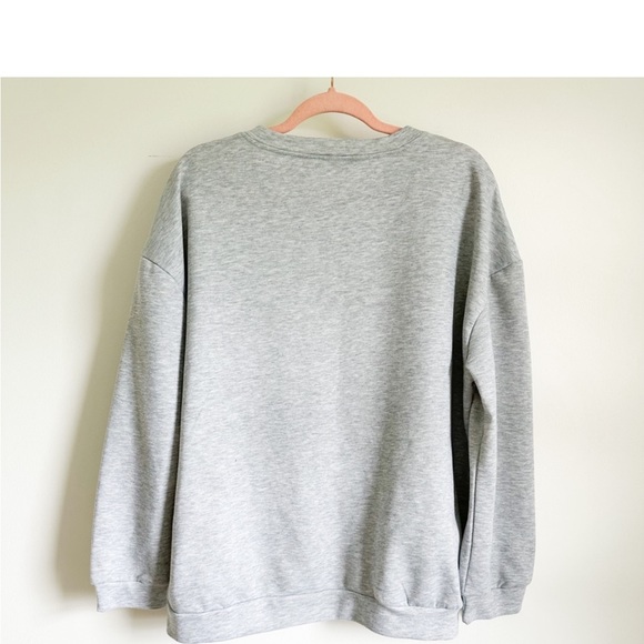 LAST 1! CLEARANCE Sublime Grey Rock Fleece Pullover Cozy Comfy Sweatshirt - Picture 3 of 5